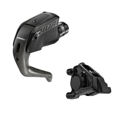 SRAM, Rival E1 Aero, Road Hydraulic Disc Brake, Rear, Flat mount, Black