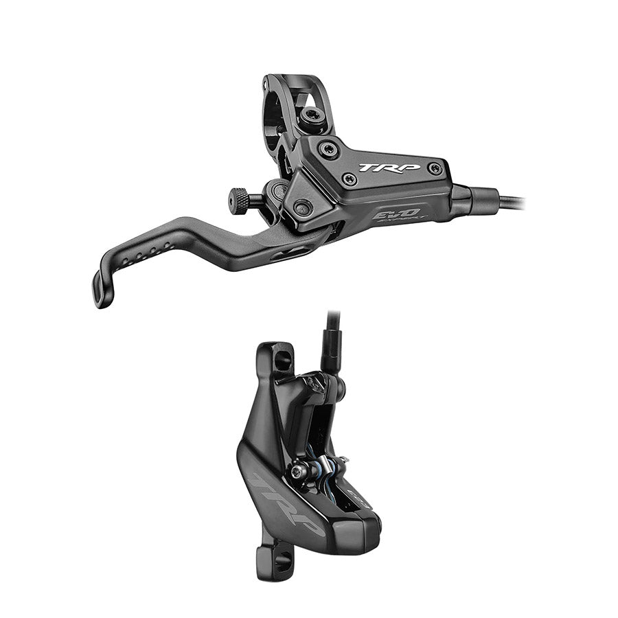 TRP, EVO Expert HD-M8040, MTB Hydraulic Disc Brake, Left, Post mount, Disc: Not included, Black