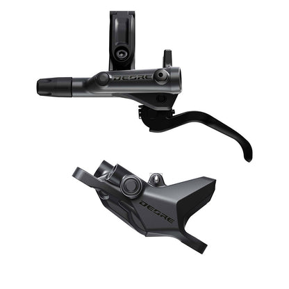 Shimano, Deore BL-M6200 / BR-6200, MTB Hydraulic Disc Brake, Front, Post mount, Disc: 200 or 220mm (not included), Black, EM62001JLFPMA100