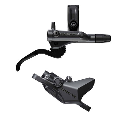 Shimano, Deore BL-M6200 / BR-6200, MTB Hydraulic Disc Brake, Rear, Post mount, Disc: 200 or 220mm (not included), Black, EM62001JRRXMA170