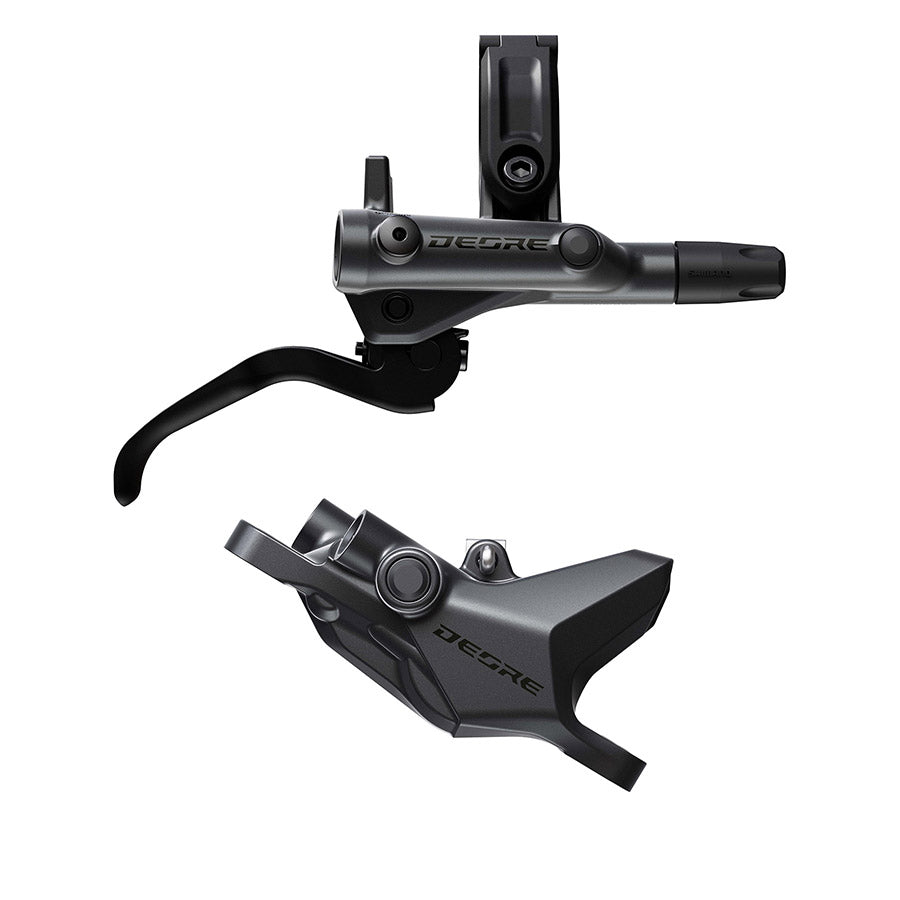 Shimano, Deore BL-M6200 / BR-6200, MTB Hydraulic Disc Brake, Rear, Post mount, Disc: 200 or 220mm (not included), Black, EM62001JRRXMA170