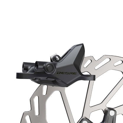 Shimano, Deore BR-M6200, MTB Hydraulic Disc Brake, Front or Rear, Post mount, Disc: 200 or 220mm (not included), Black, EBRM6200MPMX