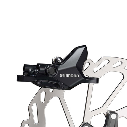 Shimano, BR-MT600, MTB Hydraulic Disc Brake, Front or Rear, Post mount, Disc: 200 or 220mm (not included), Black, EBRMT600MPRX