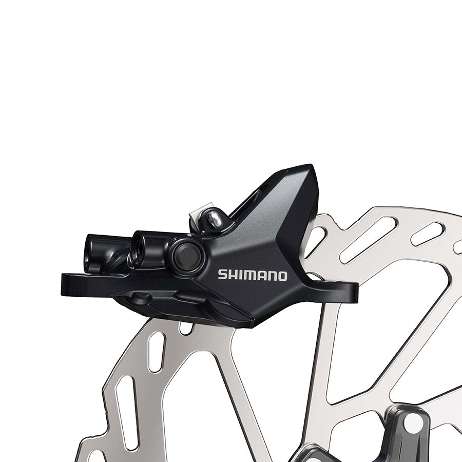 Shimano, BR-MT600, MTB Hydraulic Disc Brake, Front or Rear, Post mount, Disc: 200 or 220mm (not included), Black, EBRMT600MPRX