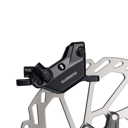 Shimano, BR-MT600, MTB Hydraulic Disc Brake, Front or Rear, Post mount, Disc: 200 or 220mm (not included), Black, EBRMT620MPRX