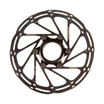 SRAM, Centerline CenterLock Black, 160mm, Center Lock