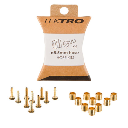 Tektro, Compression Ferrules Kit, 5.5mm, 10pcs, ABOT001222