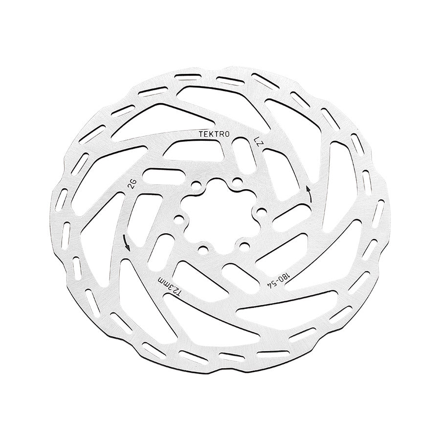 Tektro, TR-54, Rotor, 2.3mm, 4 piston, 180mm, ISO 6B