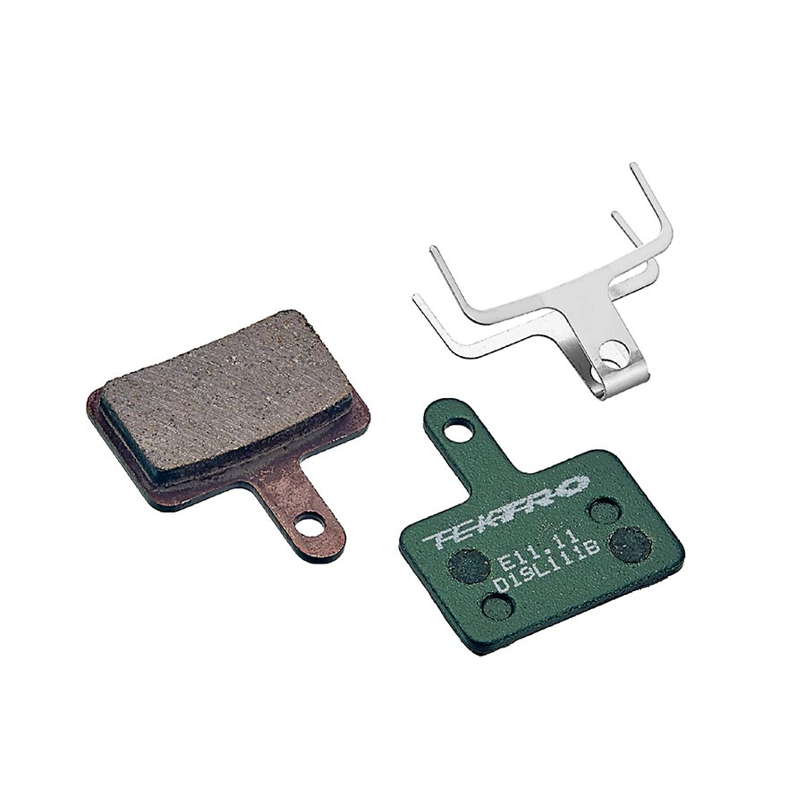 Tektro, E11.11, Disc Brake Pads, 2-Piston Brakes, Shimano B-Type, Resin, 5mm, Pair