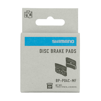 Shimano, P-Type, Disc Brake Pads, Shape: Shimano P-Type, Metallic, IBPP04CMFA