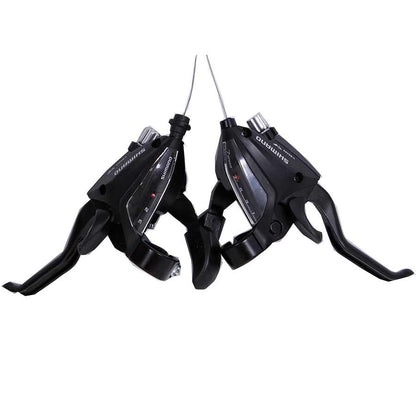 Shimano, Altus ST-EF500, Shifter-Brake Lever, Speed: 3x8, Black, Set
