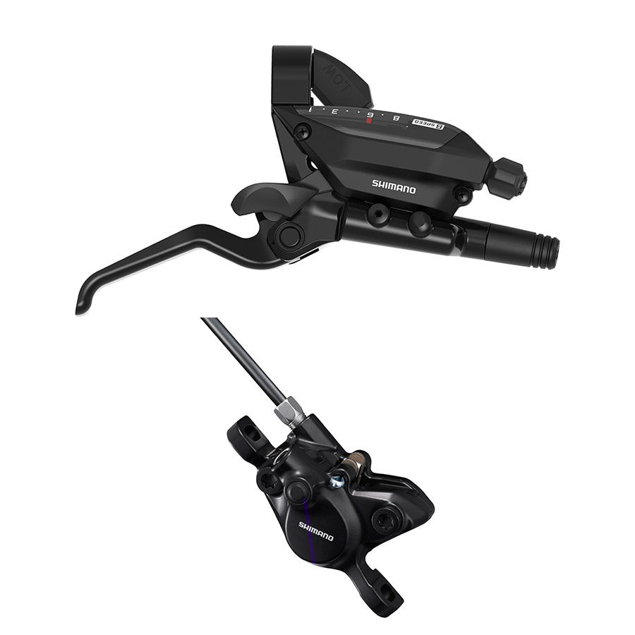 Shimano, Altus ST-EF515 / BR-MT200, Shifter-Brake Lever, Speed: 8, Black, EEF515J8RXRA170P