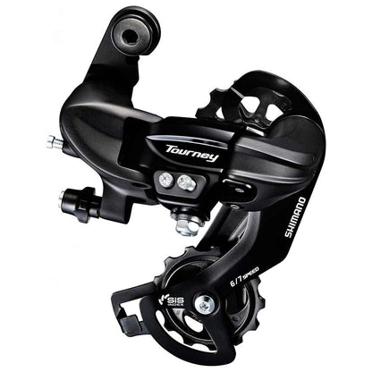 Shimano, Tourney RD-TY300, Rear derailleur, 6/7sp., SGS, Black, Direct attachment