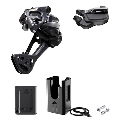 Shimano, XTR Di2 RD-M9250 Kit, Rear Derailleur, Speed: 12, Cage: SGS, Black, I-Spec EV, IGPM9250UPG02