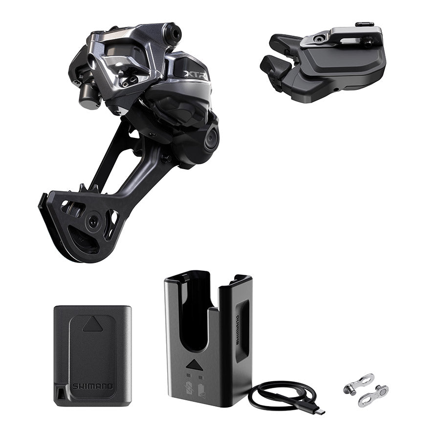 Shimano, XTR Di2 RD-M9250 Kit, Rear Derailleur, Speed: 12, Cage: SGS, Black, I-Spec EV, IGPM9250UPG02