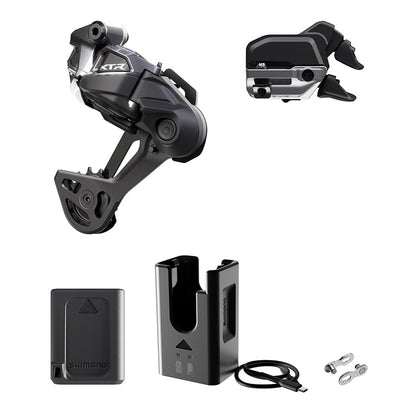 Shimano, XTR Di2 RD-M9250 Kit, Rear Derailleur, Speed: 12, Cage: SGS, Black, I-Spec EV, IGPM9250UPG02