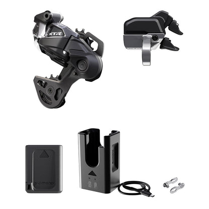 Shimano, XTR Di2 RD-M9250 Kit, Rear Derailleur, Speed: 12, Cage: GS, Black, clamp band, IGPM9250UPG03