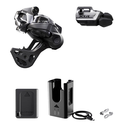 Shimano, XTR Di2 RD-M9250 Kit, Rear Derailleur, Speed: 12, Cage: GS, Black, I-Spec EV, IGPM9250UPG04