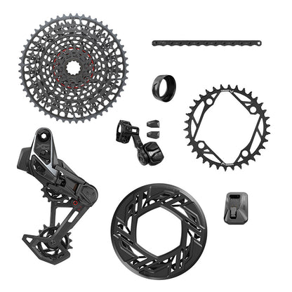 SRAM, X0 T-Type Pedal Assist D2, Build Kit, 104BCD - no crank