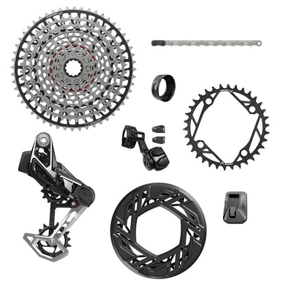 SRAM, XX T-Type Pedal Assist D2, Build Kit, 104BCD - no crank