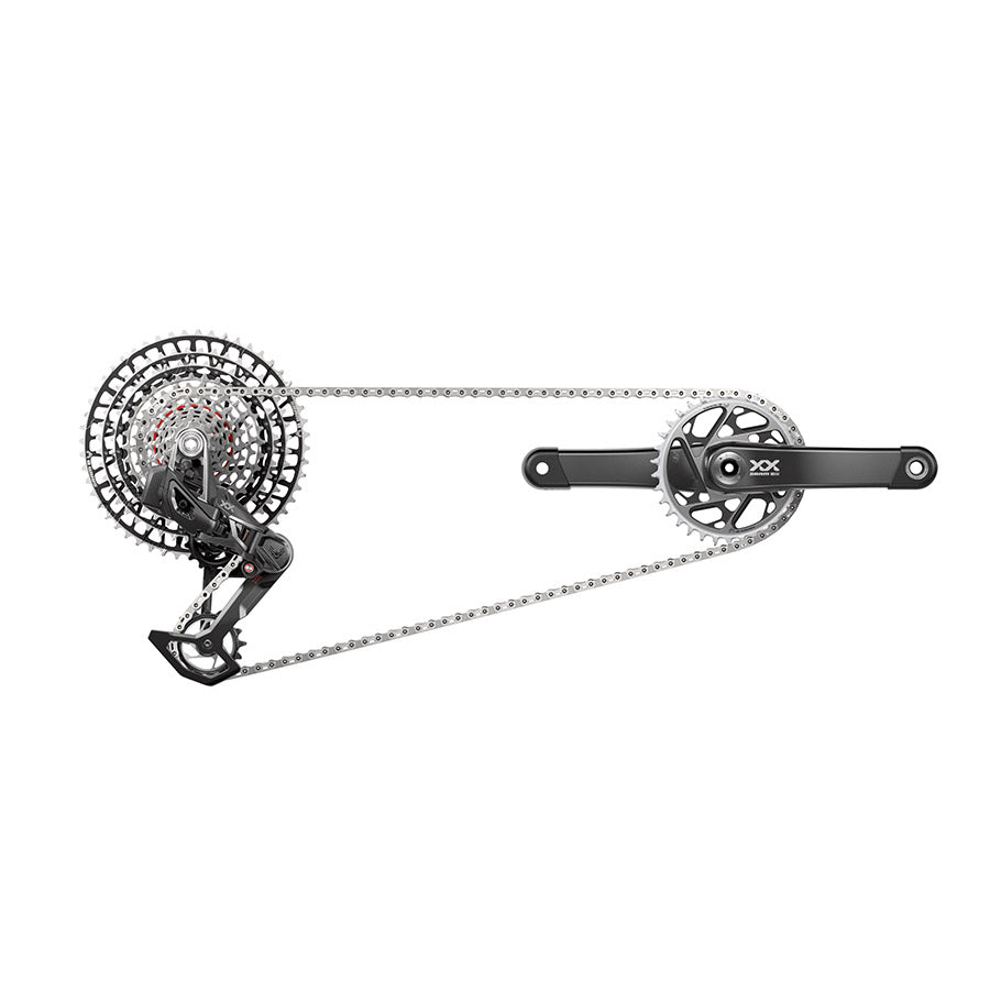 SRAM, XX SL T-Type D2, Build Kit, 170mm