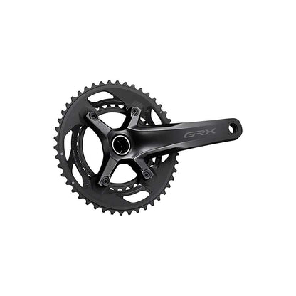 Shimano, GRX FC-RX600-11, Crankset, Speed: 11, Spindle: 24mm, BCD: 80/110, 30/46, Hollowtech II, 172.5mm, Black, Road Disc