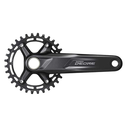 Shimano, FC-M5100-1, Crankset, Speed: 10/11, BCD: 96, 32, Hollowtech II, 175mm, Black, MTB, Set