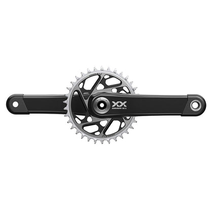 SRAM, XX SL Eagle T-Type, Crankset, Speed: 12, Spindle: 28.99mm, BCD: Direct Mount, 34, DUB, 165mm, Black, Boost