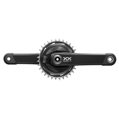 SRAM, XX T-Type Spider Power Meter, Power Meter Crankset, Speed: 12, Spindle: 28.99mm, BCD: Thread Mount, 32, DUB, 170mm, Black, Boost