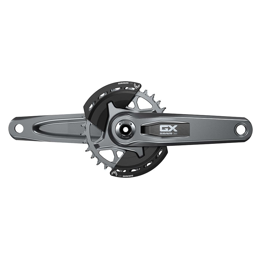 SRAM, GX Eagle T-Type, Crankset, Speed: 12, Spindle: 28.99mm, BCD: Direct Mount, 32, DUB, 165mm, Black, Boost