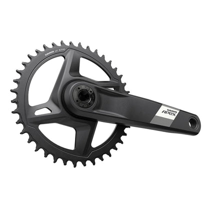 SRAM, Apex D1, Crankset, Speed: 12, Spindle: 28.99mm, BCD: Direct Mount, 42, DUB, 175mm, Black, Cannondale AI
