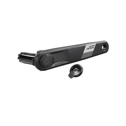 SRAM, Apex D1 PM, Left Arm with Power Meter Spindle, Speed: 12, Spindle: 28.99mm, DUB, 172.5mm, Black, Road Disc