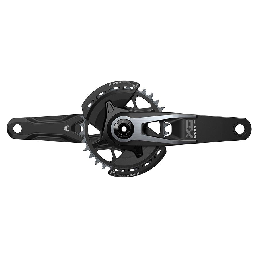 SRAM, X0 Eagle T-Type V2, Crankset, Speed: 12, Spindle: 28.99mm, BCD: Direct Mount, 32, DUB, 170mm, Black, Boost