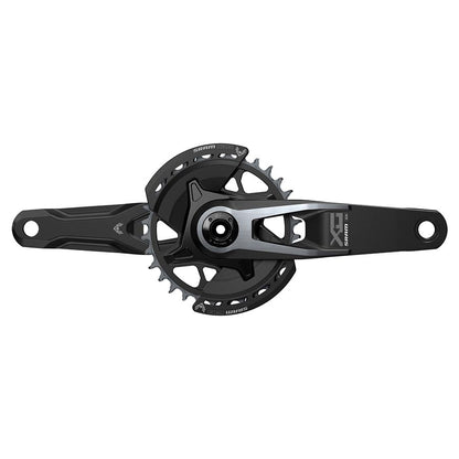 SRAM, X0 Eagle T-Type V2, Crankset, Speed: 12, Spindle: 28.99mm, BCD: Direct Mount, 32, DUB, 165mm, Black, Boost
