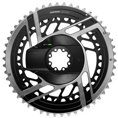 SRAM, Red AXS E1 Power Kit 2x, Power Meter Chainring, Speed: 12, BCD: Direct Mount SRAM 8 Bolt, 54/41
