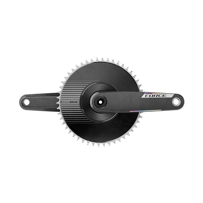 SRAM, Force 1x Aero E1, Crankset, Speed: 12/13, Spindle: 28.99mm, BCD: Direct Mount SRAM 8 Bolt, 50, DUB, 165mm, Black, Road