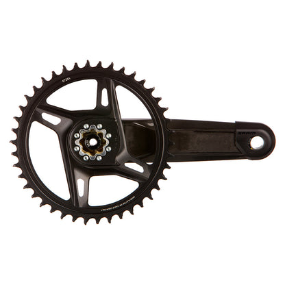 SRAM, Force 1x XPLR Powermeter E1, Power Meter Crankset, Speed: 12/13, Spindle: 28.99mm, BCD: Direct Mount SRAM 8 Bolt, 42, DUB, 172.5mm, Black, Road