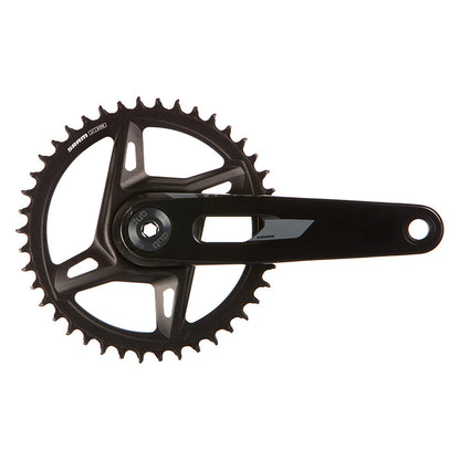 SRAM, Rival 1x XPLR Powermeter E1, Power Meter Crankset, Speed: 12/13, Spindle: 28.99mm, BCD: Direct Mount SRAM 8 Bolt, 42, DUB, 172.5mm, Black, Road