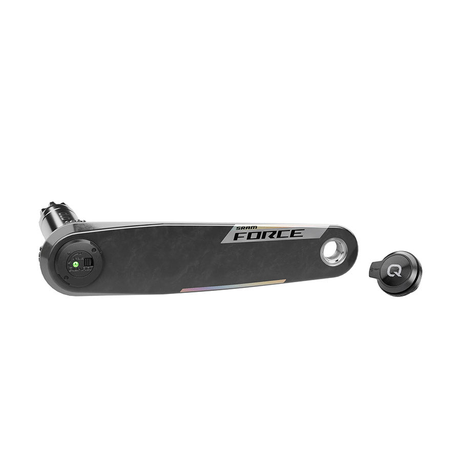 SRAM, Force E1 PM, Left Arm with Power Meter Spindle, Speed: 12/13, Spindle: 28.99mm, DUB, 170mm, Black, Road