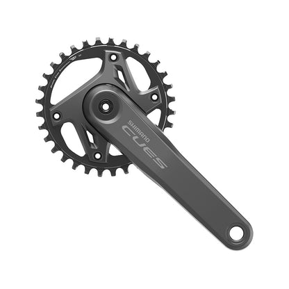 Shimano, CUES FC-U6000-1, Crankset, Speed: 9/10/11, Spindle: 24mm, BCD: 96, 32, Hollowtech II, 170mm, Black, Boost, EFCU60001CXA2