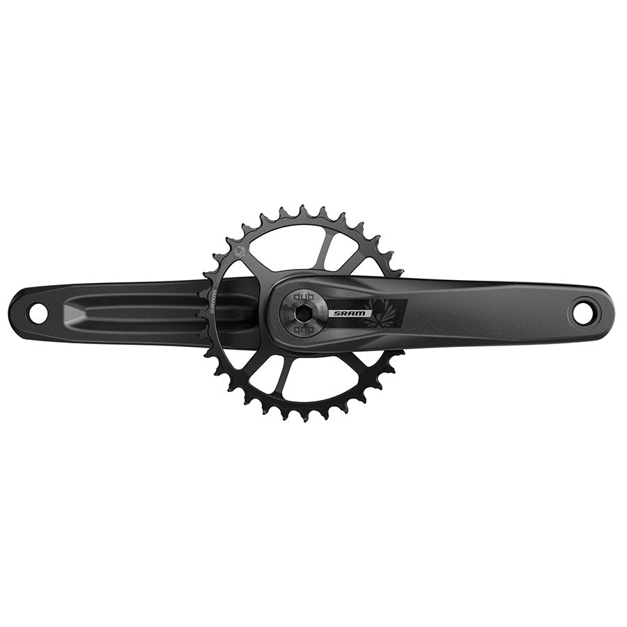SRAM, Eagle S200 FAT5 B1, Crankset, Speed: 12, Spindle: 28.99mm, BCD: Direct Mount SRAM 3 Bolt, 30, DUB, 175mm, Black, Fat Bike