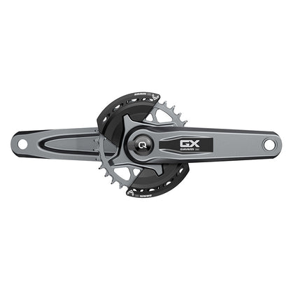 SRAM, GX Eagle Powermeter D1, Power Meter Crankset, Speed: 12, Spindle: 28.99mm, BCD: Direct Mount SRAM 8 Bolt, 32, DUB, 155mm, Grey, Boost