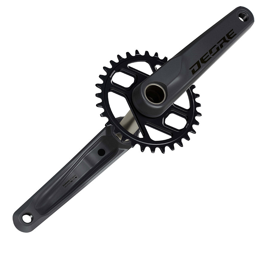 Shimano, Deore FC-M6200-1, Crankset, Speed: 12, Spindle: 24mm, BCD: Direct Mount Shimano, 32, Hollowtech II, 165mm, Black, Boost, EFCM6200AXA2