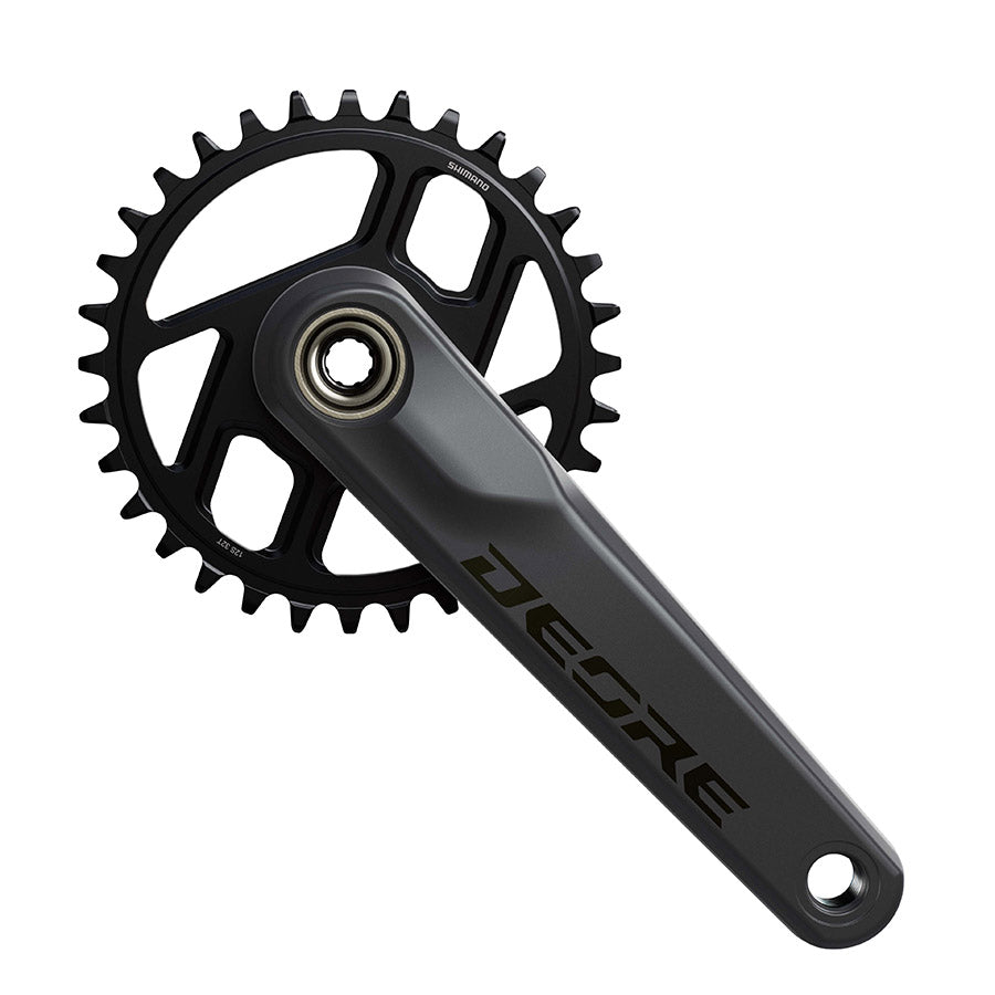 Shimano, Deore FC-M6200-1, Crankset, Speed: 12, Spindle: 24mm, BCD: Direct Mount Shimano, 32, Hollowtech II, 170mm, Black, Boost, EFCM6200CXA2