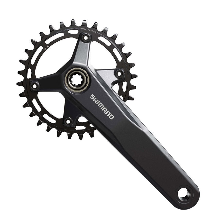 Shimano, FC-MT520-1, Crankset, Speed: 12, Spindle: 24mm, BCD: Direct Mount Shimano, 32, Hollowtech II, 165mm, Black, Boost, EFCMT520AXA2