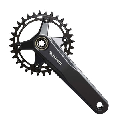 Shimano, FC-MT520-1, Crankset, Speed: 12, Spindle: 24mm, BCD: Direct Mount Shimano, 32, Hollowtech II, 170mm, Black, Boost, EFCMT520CXA2