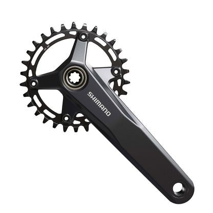 Shimano, FC-MT520-1, Crankset, Speed: 12, Spindle: 24mm, BCD: Direct Mount Shimano, 30, Hollowtech II, 175mm, Black, Boost, EFCMT520EXA0