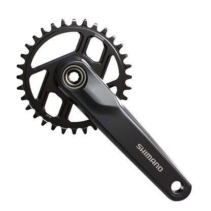 Shimano, FC-MT620-1, Crankset, Speed: 12, Spindle: 24mm, BCD: Direct Mount Shimano, 32, Hollowtech II, 165mm, Black, Boost, EFCMT620AXA2