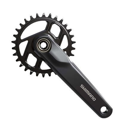 Shimano, FC-MT620-1, Crankset, Speed: 12, Spindle: 24mm, BCD: Direct Mount Shimano, 30, Hollowtech II, 175mm, Black, Boost, EFCMT620EXA0