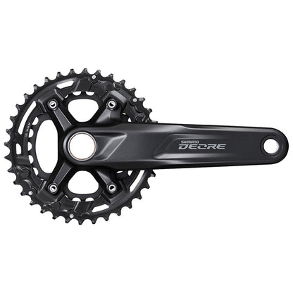 Shimano, FC-M4100-2, Crankset, Speed: 10, Spindle: 24mm, BCD: 64/96, 26/36, Hollowtech II, 175mm, Black, EFCM41002BEX66